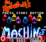 Заставка игры Dr. Robotnik's Mean Bean Machine